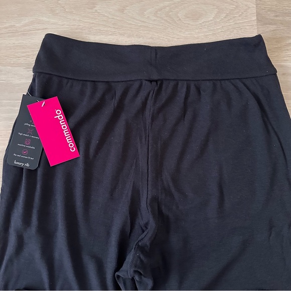 COMMANDO - LUXURY RIBBED JOGGER - BLACK - MEDIUM - Picture 7 of 10